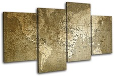 Old World Map Atlas Globe