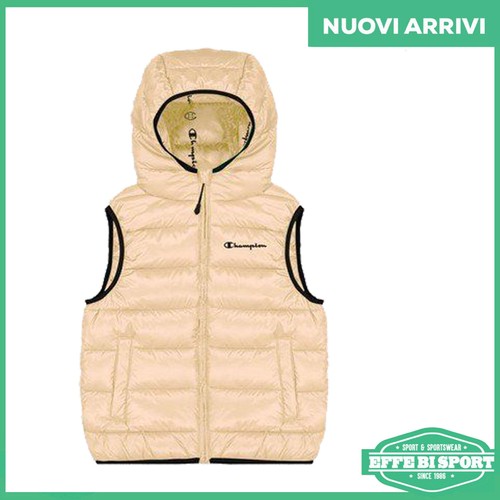 Piumino smanicato bambina