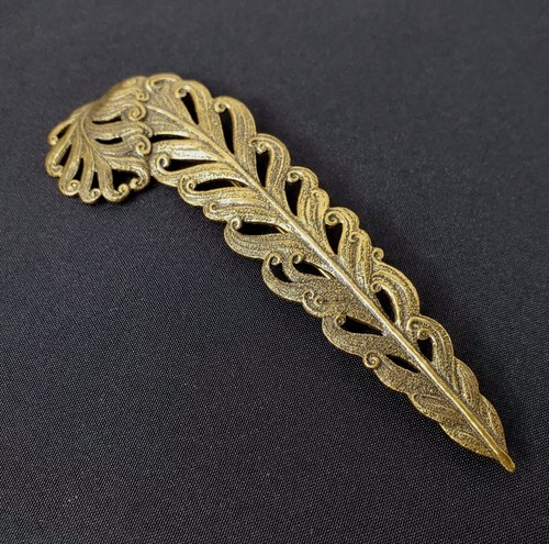Spilla vintage piuma - , di