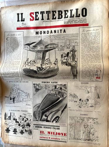 Bruno munari settebello 1938 - munari,