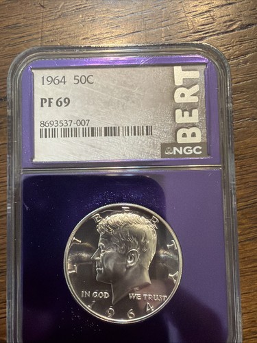 1964 proof kennedy mezzo - proof,