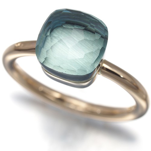Auth pomellato ring blue - pomellato,