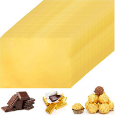 100 Fogli Di Alluminio Dorato