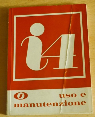 Libretto uso manutenzione