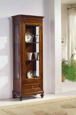 VETRINA CON CASSETTO ARTE POVERA