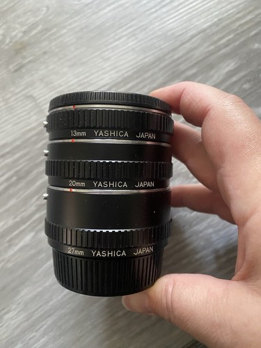 Yashica tubo prolunga set f - tubo, di