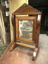 ANTICA PSICHE SPECCHIERA BASCULANTE STILE IMPERO LEGNO DI NOCE EPOCA OTTOCENTO