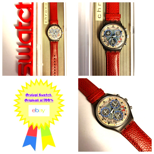 Swatch chrono nuovo nos atz - chrono,