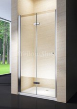 PORTA NICCHIA A SOFFIETTO LIBRO CRISTALLO TRASPARENTE O OPACO BOX DOCCIA BAGNO