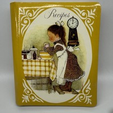 Vtg Holly Hobbie Recipes Book
