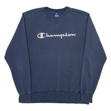 Felpa CHAMPION Da Uomo Blu XL