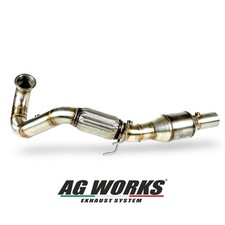 Downpipe 76  mm catalizzatore
