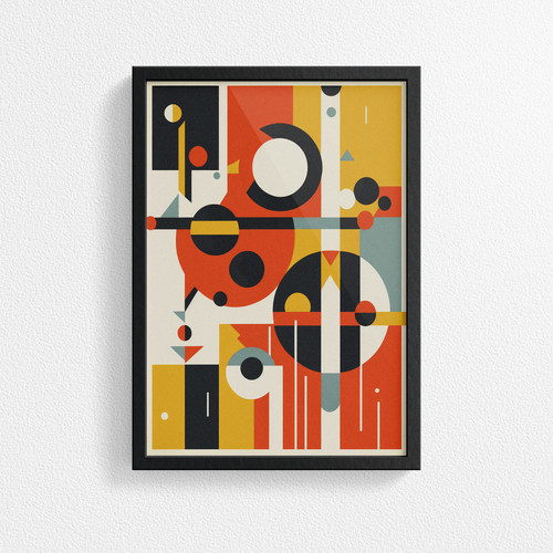 Poster stampa stile - , bauhaus