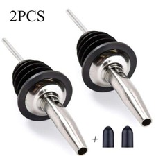 2Pcs Stainless Steel Liquor