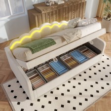 Letto a giorno 90 x 200 cm