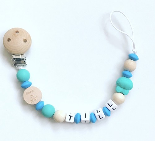 Pacifier chain bow nuckel - chain,
