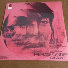 FABRIZIO DE ANDRE' canzoni LP