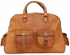 Borsone da viaggio in pelle di