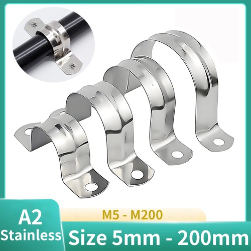 Clip per tubi - acciaio, inox