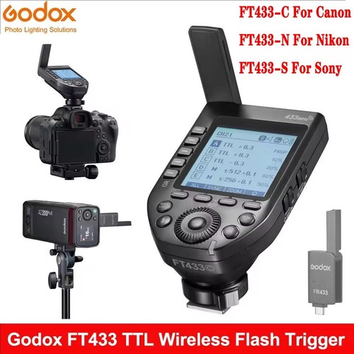 Godox ft433 fr433 ttl - fr433, flash