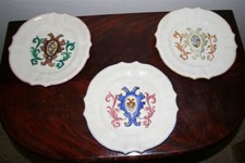 Molaroni Ceramiche Artistiche Tre Piatti anni 50