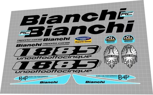 Set decalcomanie bianchi 1885 - set,