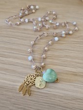 Collana Lunga Con Ciondoli