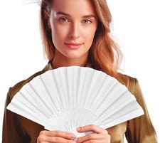 Ventaglio bianco matrimonio