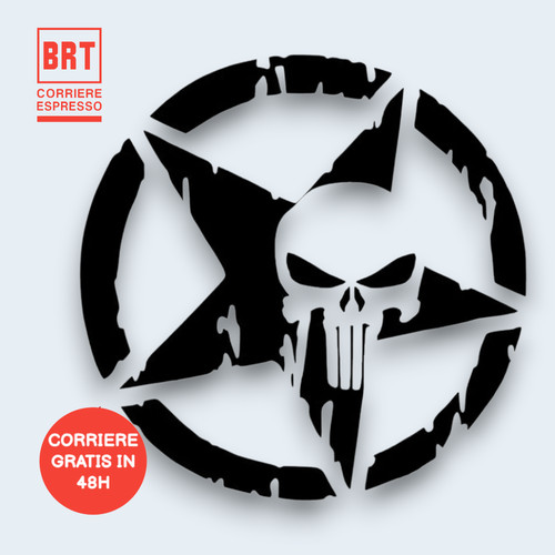 Sticker auto adesivo punisher - sticker,