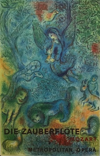 Poster originale chagall 1967 - chagall,