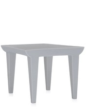 KARTELL  BUBBLE DI PHILIPPE STARCK TAVOLINO GRIGIO 51,5x51.5 ALTEZZA CM 41,5