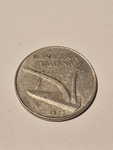 Moneta lire 1975 - moneta, 10