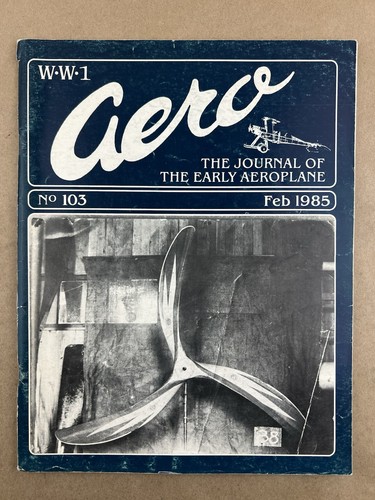 Ww1 aero 103 - no., 103,