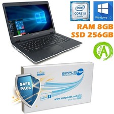 COMPUTER NOTEBOOK PORTATILE DELL 6430U I5 3437U 14" 8GB SSD 256GB BATT NUOVA