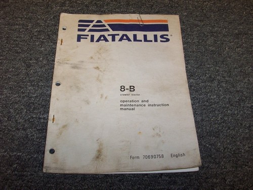 Fiat allis cingolato - allis, 8b