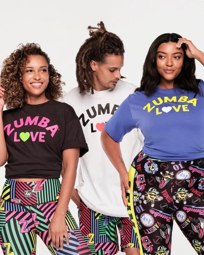 Shirt unisex zumba love 0 - t-shirt,