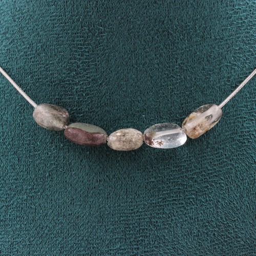 Collana perle quarzo - collana,