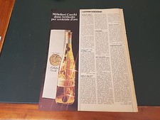 Advertising Article Italian Pubblicità: MILLEFIORI CUCCHI **1973**