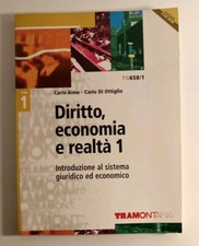 Diritto Economia E Realtà 1. 9788823318595. AUTOGRAFATO. OTTIME CONDIZIONI. 