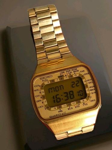 Vintage 1975 quarzo seiko - 1975, lcd