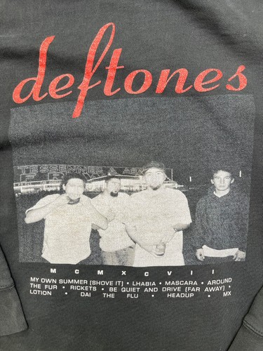 Deftones felpa con cappuccio - deftones,