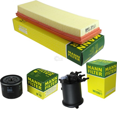 Mann filter set per renault - mann-filter,