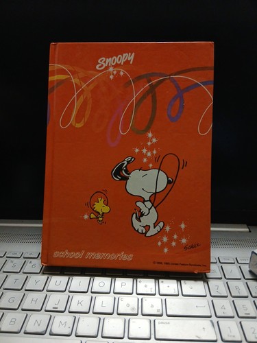 Diario snoopy vintage 1965 - diario,
