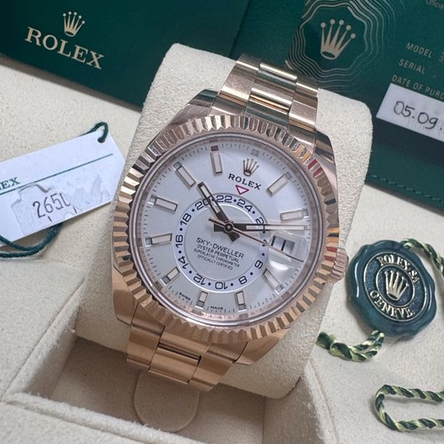 Rolex sky dweller - rolex, auto
