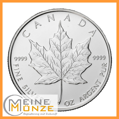 Maple leaf oncia argento - 1,