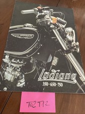 Ducati Indiana 350 650 750 moto prospectus catalogue brochure en italien