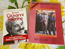 LIBRO STORIA DI GIOVANNI FALCONE DI FRANCESCO LA LICATA - RIZZOLI+CRONACHE PARL.