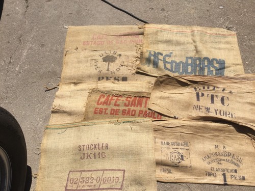 Sacchetti caffè burlap circa - burlap,