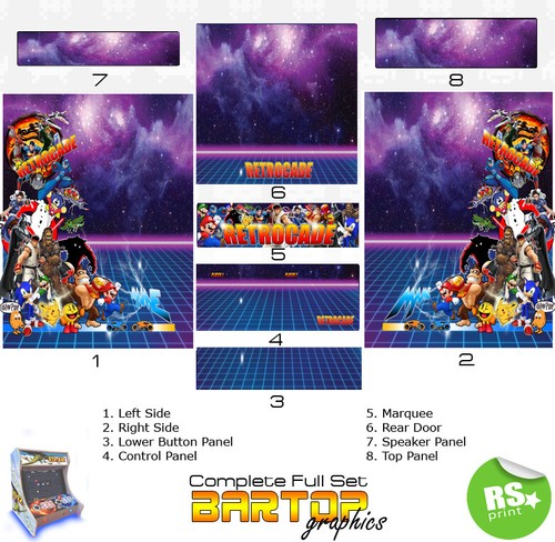 Retrocade bartop set - retrocade,