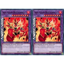 2x NOVA MASTER EROE ELEMENTALE • (Elemental Hero) • Comune • BLC1 IT068 • 1Ed